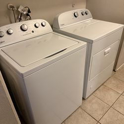 Whirlpool Washer & Gas Dryer Set – $300 for Both
