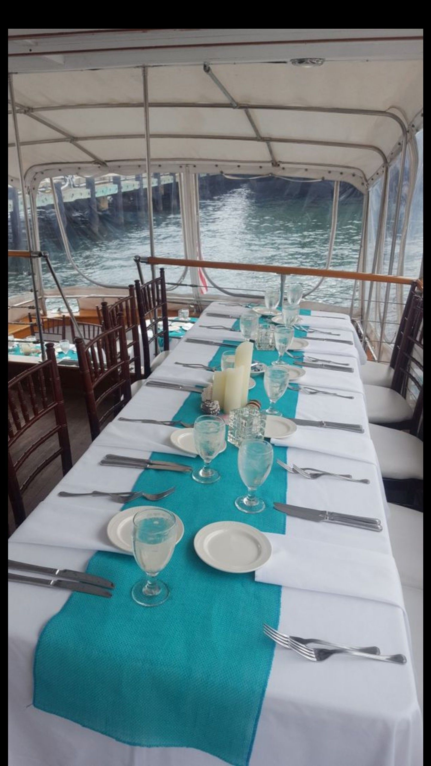 (10) pieces 14"x108" burlap runner