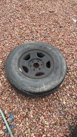 Rim and tire