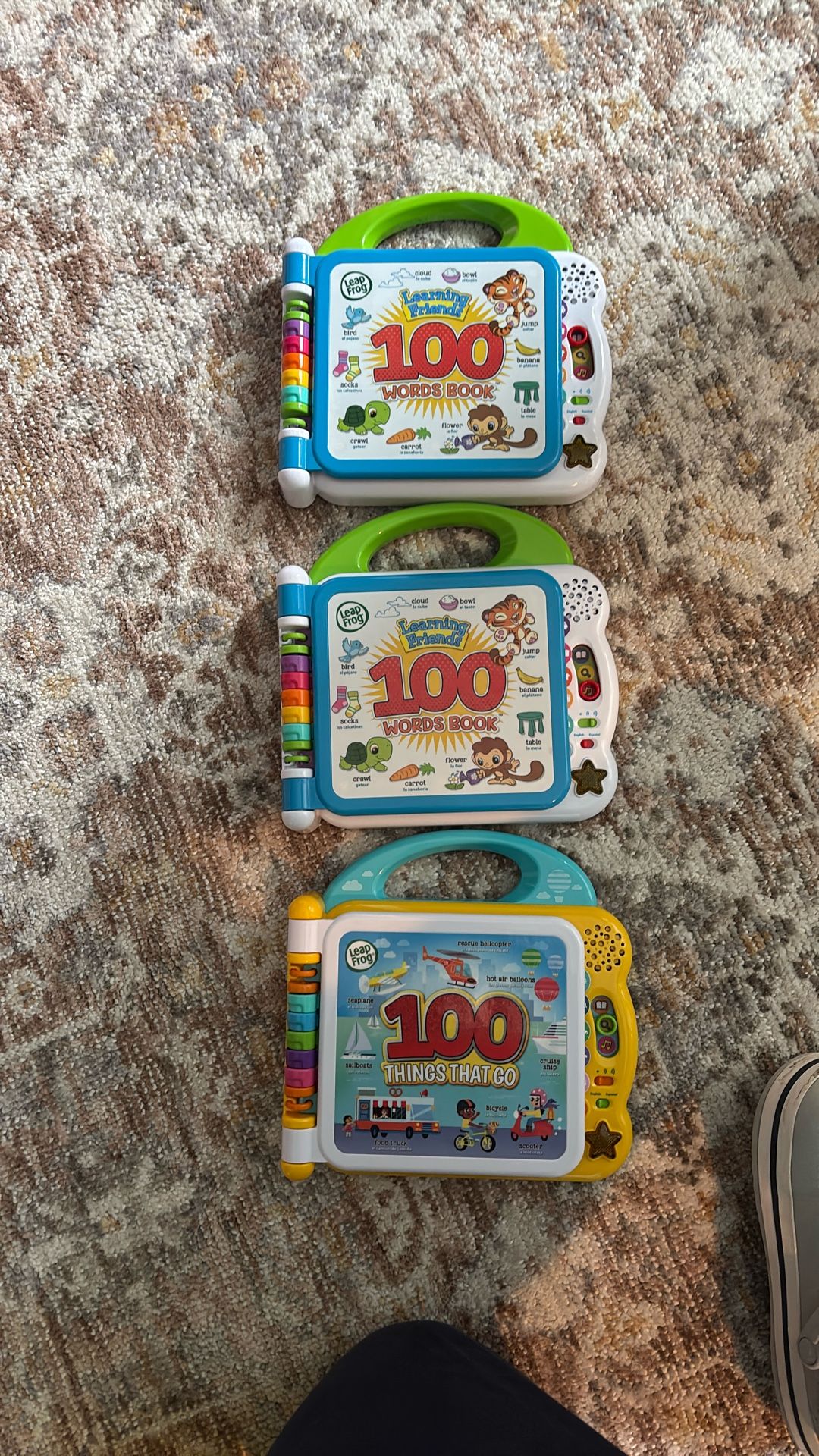 Learning Friends 100 Words Books X 3 For $ 20