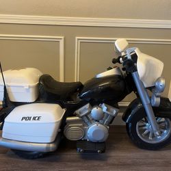 Police Toy Motorcycle