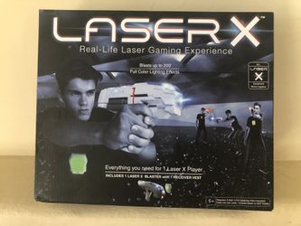 LASER X One Player Real-Life Laser Gaming Experience