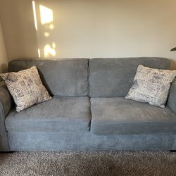 Three Seater Grey Couch 