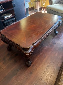 MARKED DOWN TO SALE Wooden Coffee Table