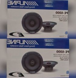 ///////ALPINE Speakers 2x Pairs