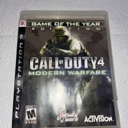 Call Of Duty 4 Modern Warfare (PS3)