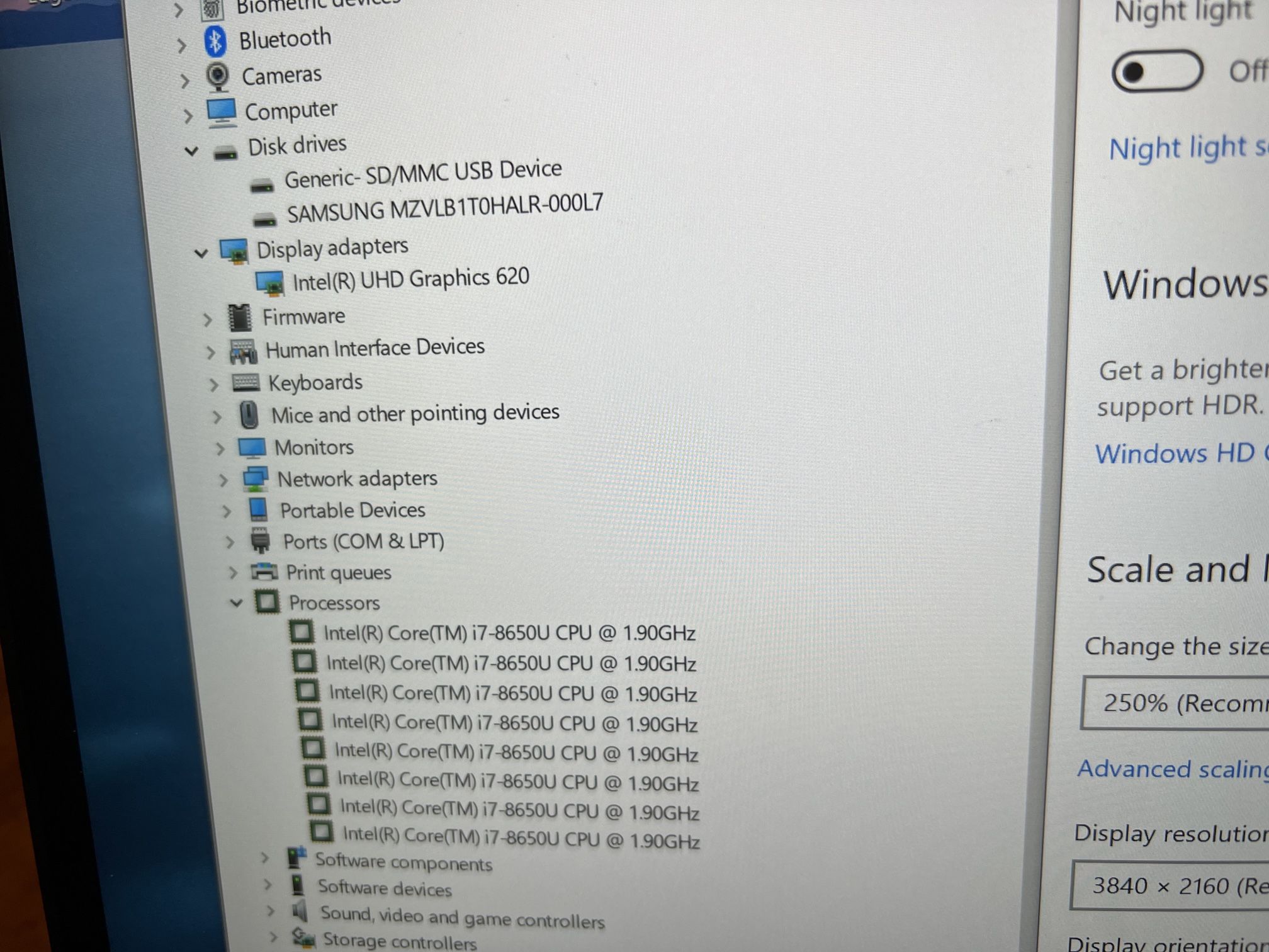 Lenovo Thinkpad T580 i7 1TB SSD 32gb ram 4k UHD IPS Wide View Screen, extended battery