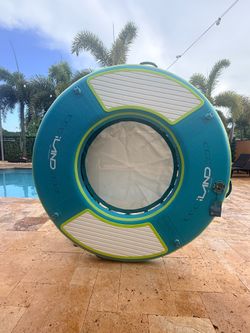 6’ round water hammock float