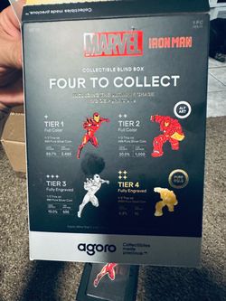 Marvel Iron Man Agoro Collectible Blind Box Coin