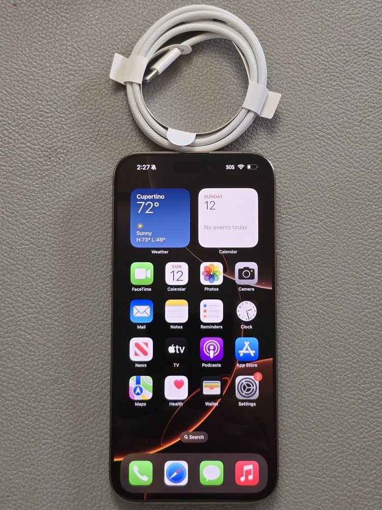 IPHONE 16 PROMAX 256GB UNLOCK ANY CARRIER IN GREAT Condition
