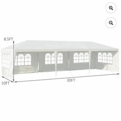 10'x30' Party Wedding Tent Event Canopies Heavy Duty Pavilion 5 Sidewall (price is negotiable) 3x available 