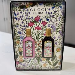 Gucci Mini Flora Gorgeous Eau de Parfum Duo Set NEW