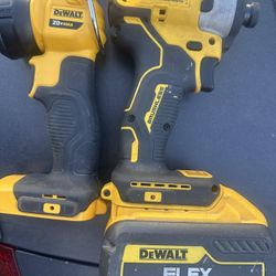 Dewalt Atomic Impact With Flex Battery