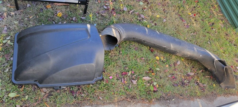 MTD Riding Mower Bagger Assembly (Tube and Holder Only, No Bags) (Model #: 19A(contact info removed)0)