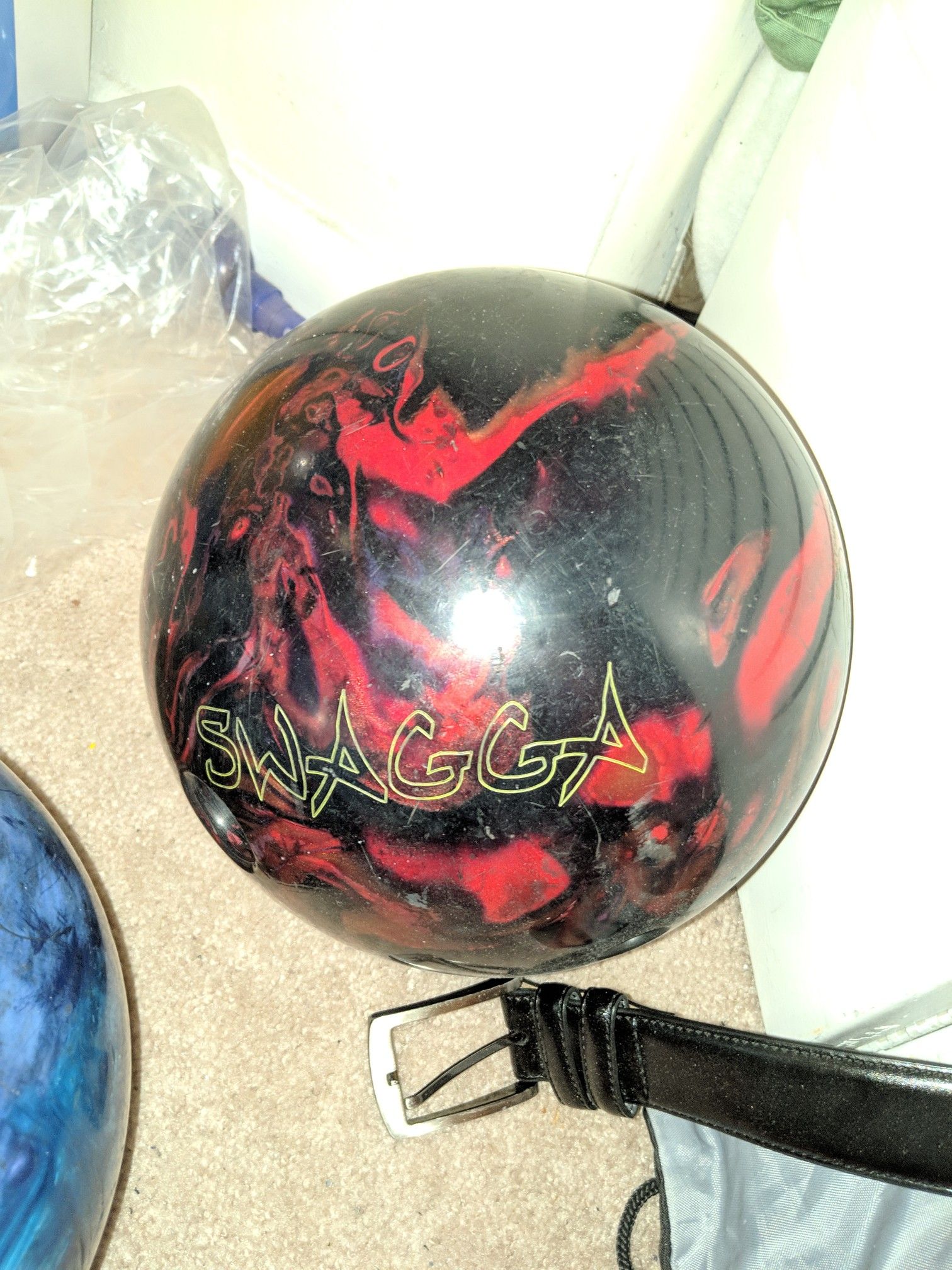 Swagga bowling ball