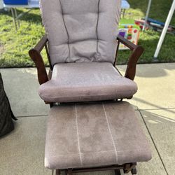 Glider And Ottoman