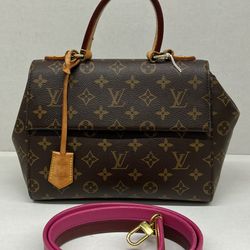 Louis Vuitton Cluny Handbag 