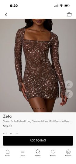 Polly dress size US 2