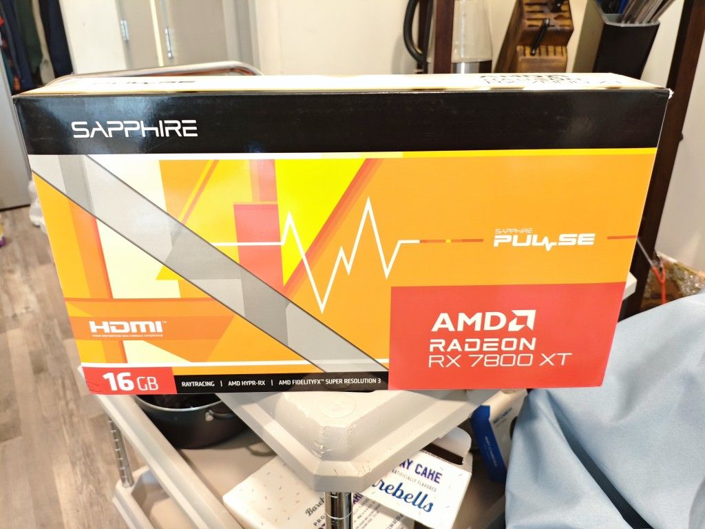 SAPPHIRE PULSE Radeon RX 7800 XT GAMING OC 16GB GDDR6 - Brand New