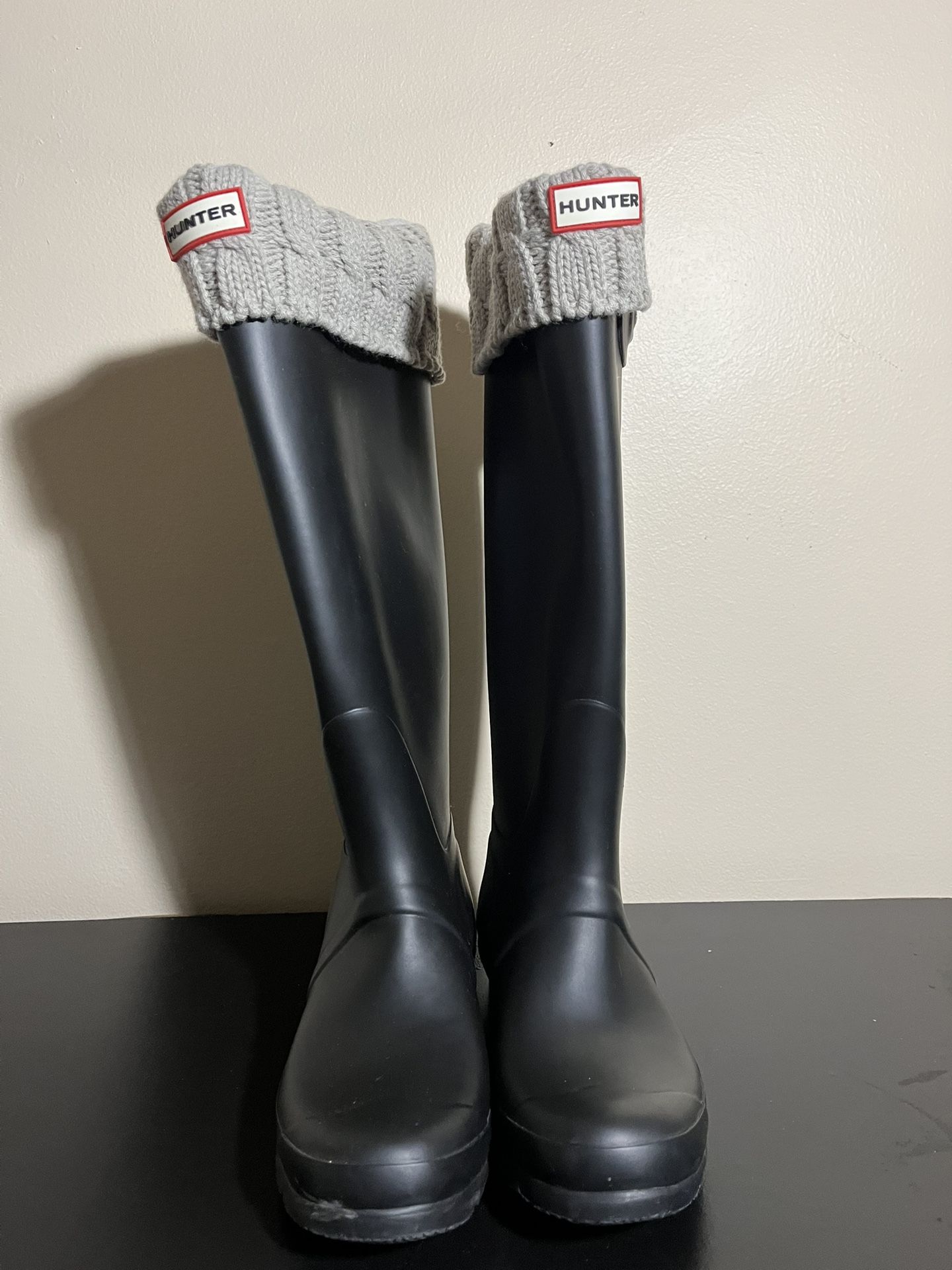 Hunter Original TALL Rain boots US 9/UK 7