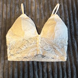 Bozzolo White bralette shirt