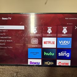 50 Inch TCL Roku Tv