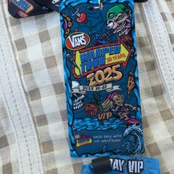Vans Warped Tour VIP ticket 