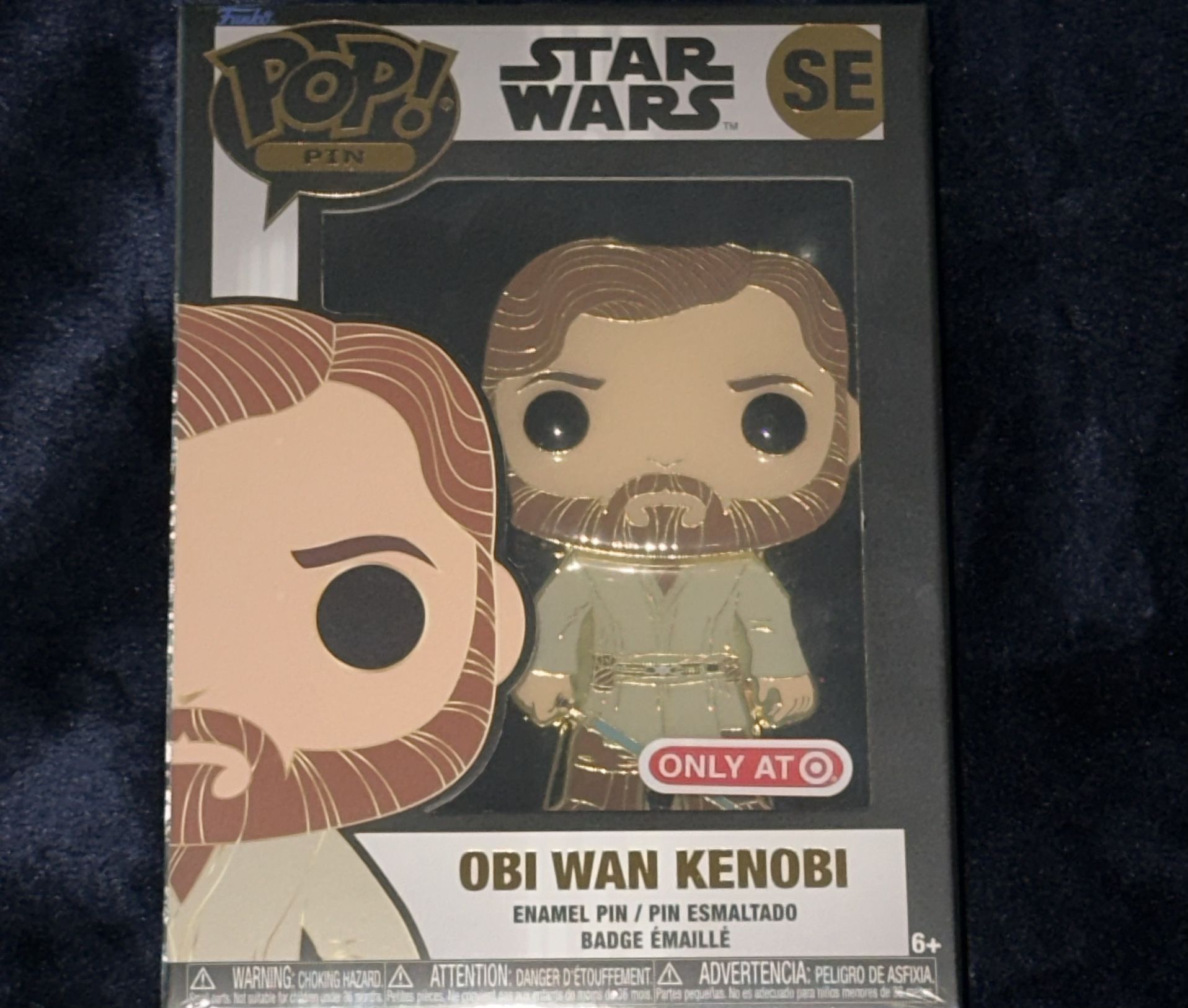 Funko Star Wars POP! Pin Obi-Wan Kenobi Large Enamel Pin