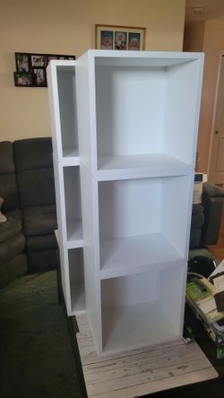 6 - IKEA EKET White Modular Cube Bookcase Shelving Unit
