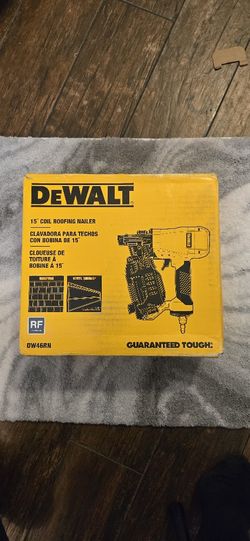 DEWALT
1-3/4 in. 15 Degree Pneumatic Coil Roofing Nailer