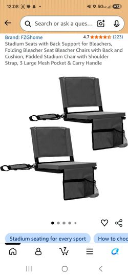 2 staduium seats