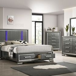 4pcs Queen Bedroom Set