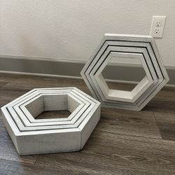 Honeycomb Shelves 