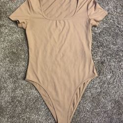 Tan bodysuit 