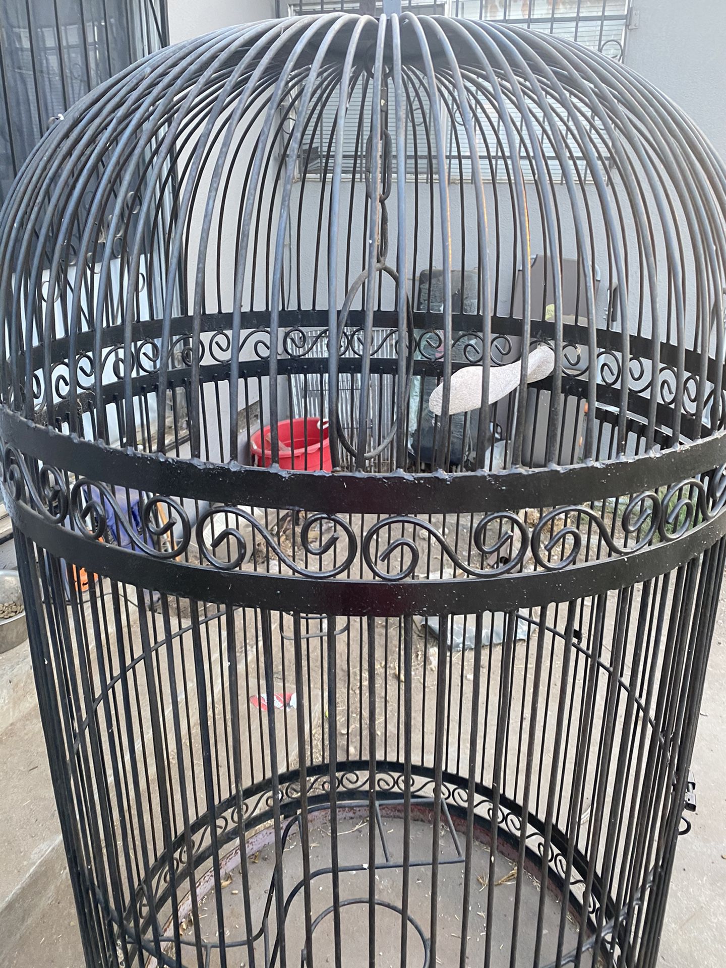 Bird cage 6ft tall