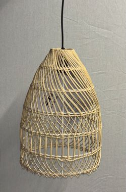 DG Casa Bali Rattan Natural Pendant Light