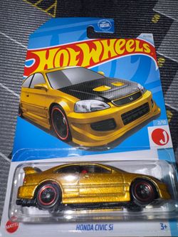 Hot Wheels Honda Civic Si Gold