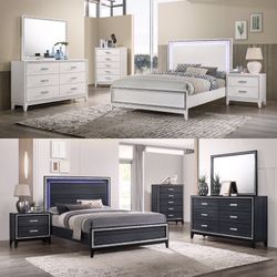 4-PCS Queen Size Bedroom Set In Offer 🔥🔥🔥