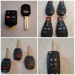 🛑 LLAVES NUEVAS PROGRAMADAS PARA HONDA, CHEVROLET, DODGE,FORD MANDAR MODELO Y AÑO PARA PRECIOS Y DISPONIBILIDAD 🛑