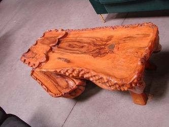 Live Edge Wood Coffee or Tea Table 48 X 24 X 18 inch