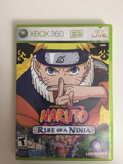 Xbox 360 Naruto rise of a ninja game