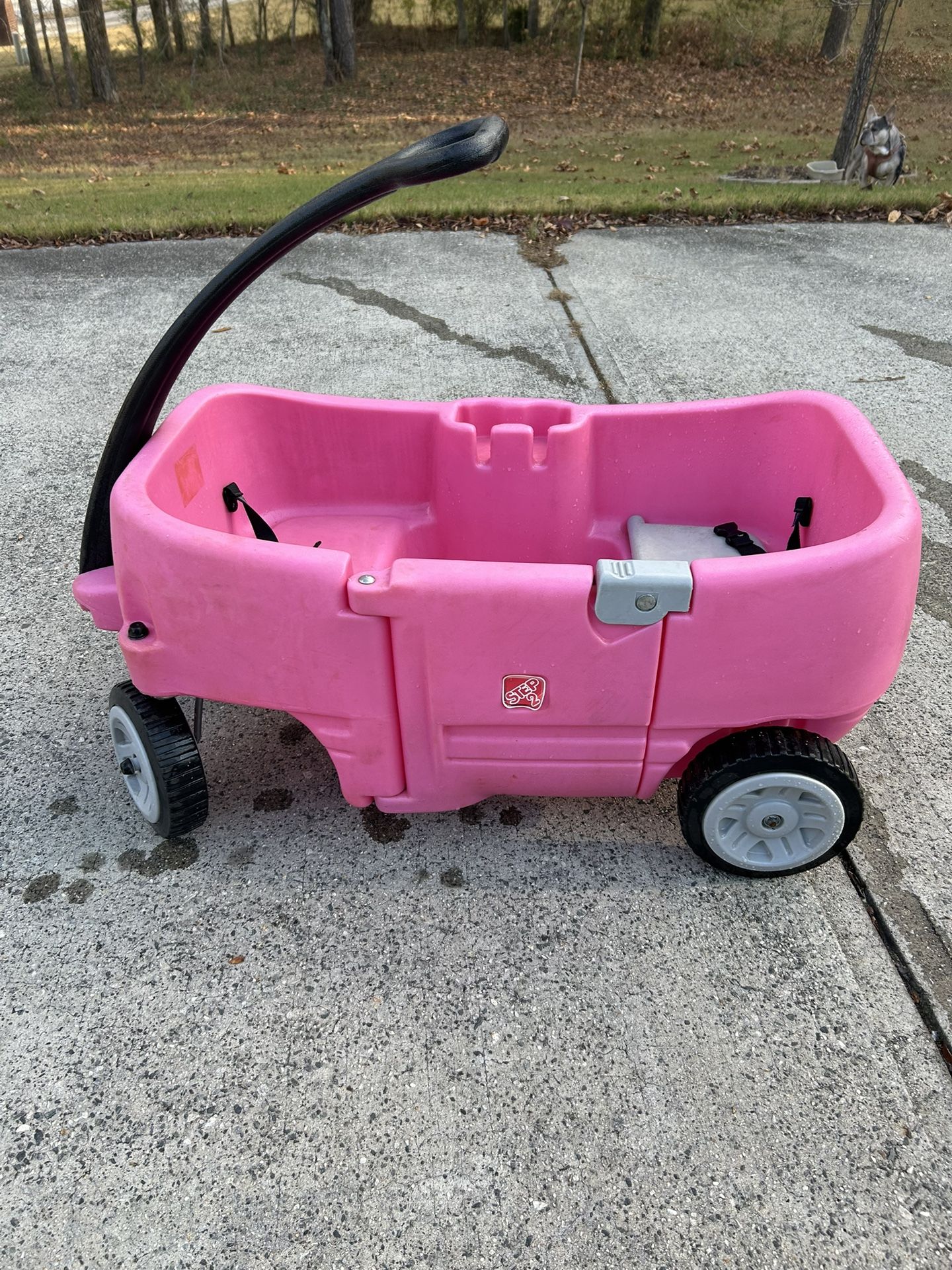 Pink wagon