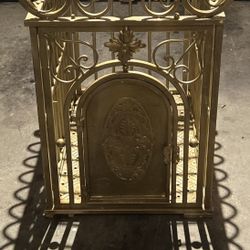 Vintage Style Golden Birdcage