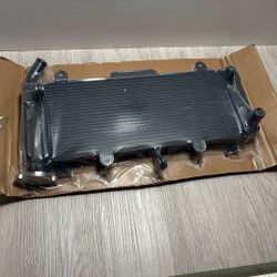 Motorcycle Radiator Cooler Cooling Replacement Accessories Compatible With Kawasaki Ninja 650 Z650 ER(contact info removed) 2018 2019 2020 2021 2022 2