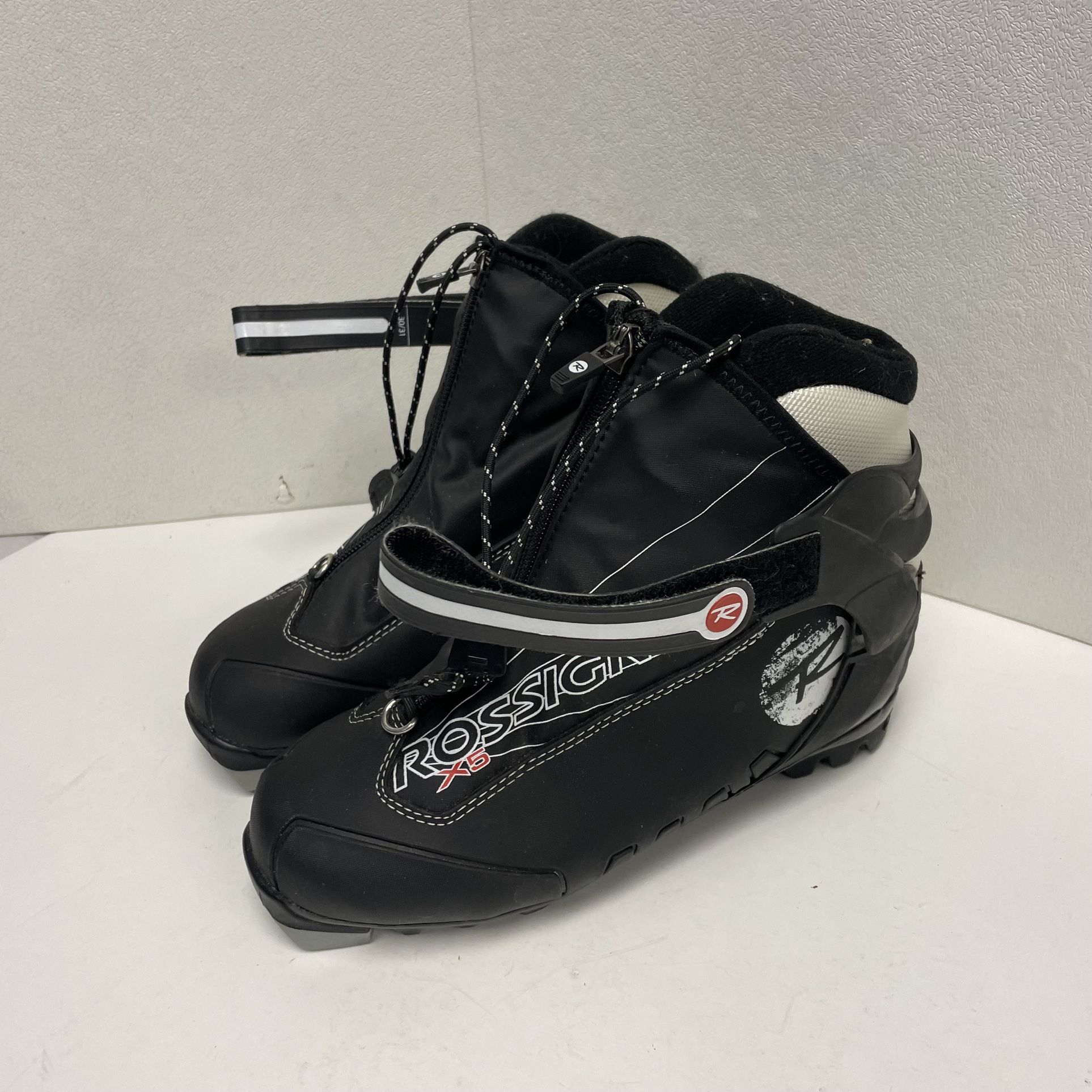 ROSSIGNOL X5 NNN Cross Country Ski Boots Black Womens US 8 EUR 39 UK 5.5 XC