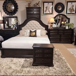 4PC King Bedroom Set