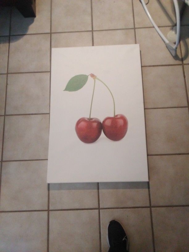24"X 36" Fruit Print Canvas (Fathead)