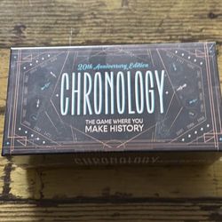 Chronology card game