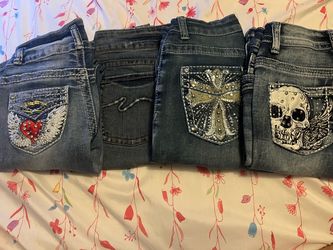 4 Embellished Denim Jeans