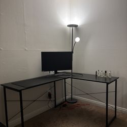 L shape table